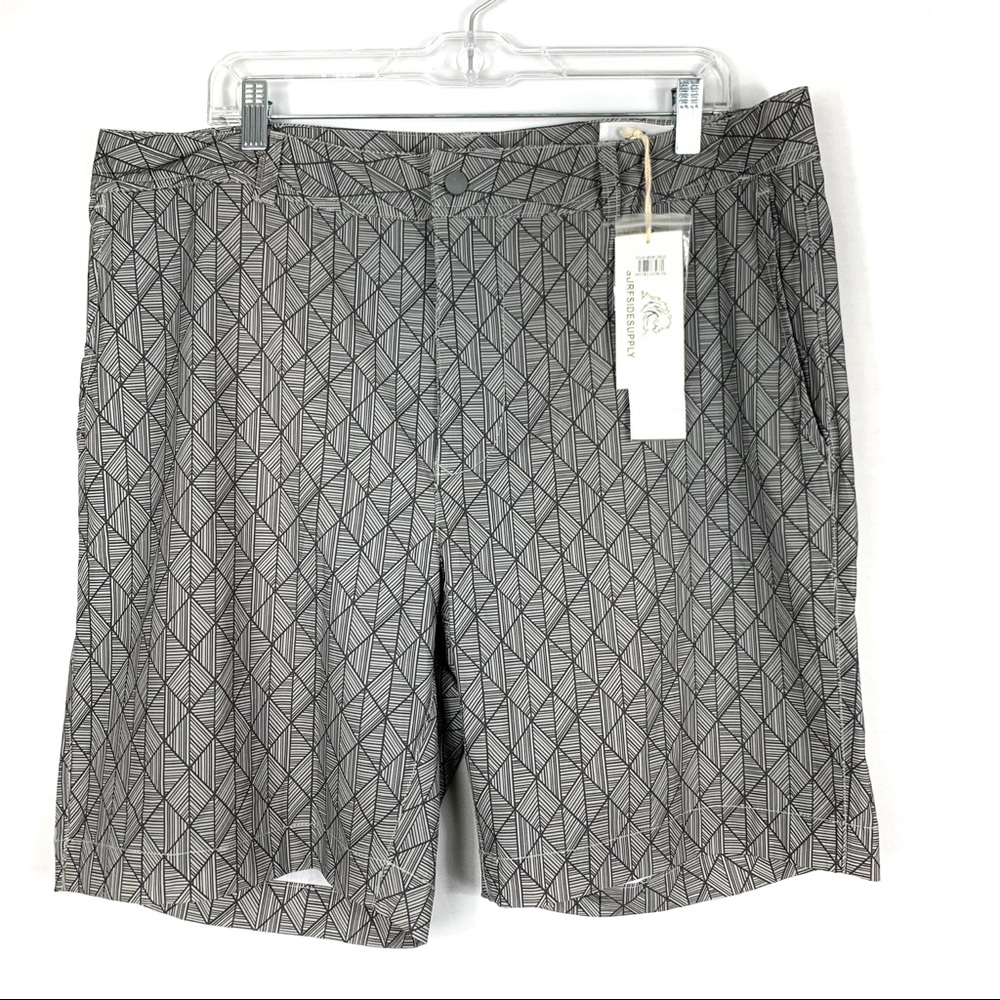 Surfside Supply print swim trunk